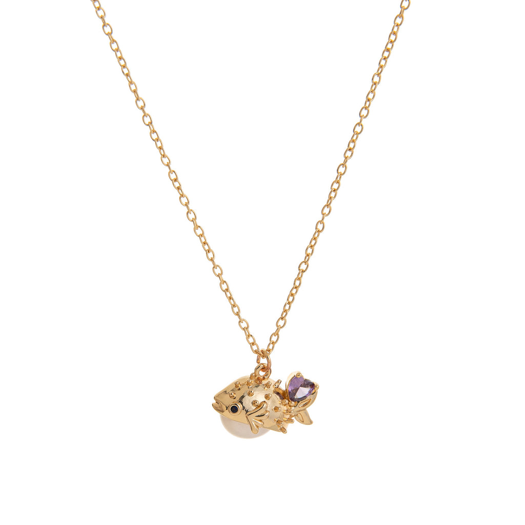 Ocean Marine Animal Pearl Necklace