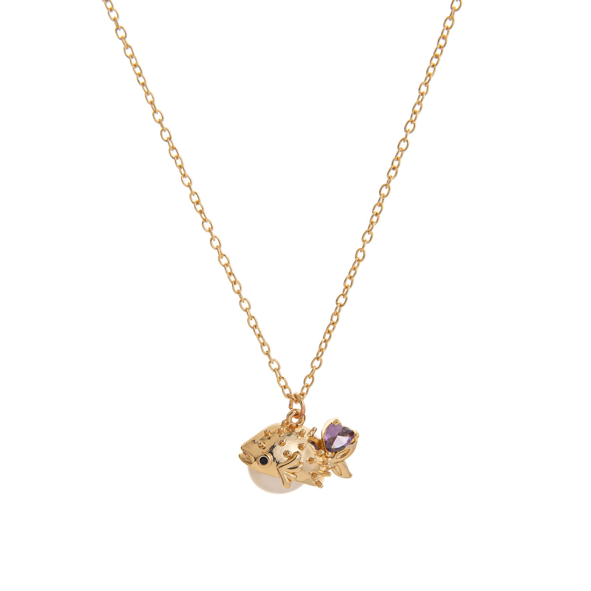 Ocean Marine Animal Pearl Necklace