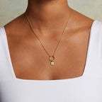 Sun Elephant Lotus Pendant Spiritual Necklace