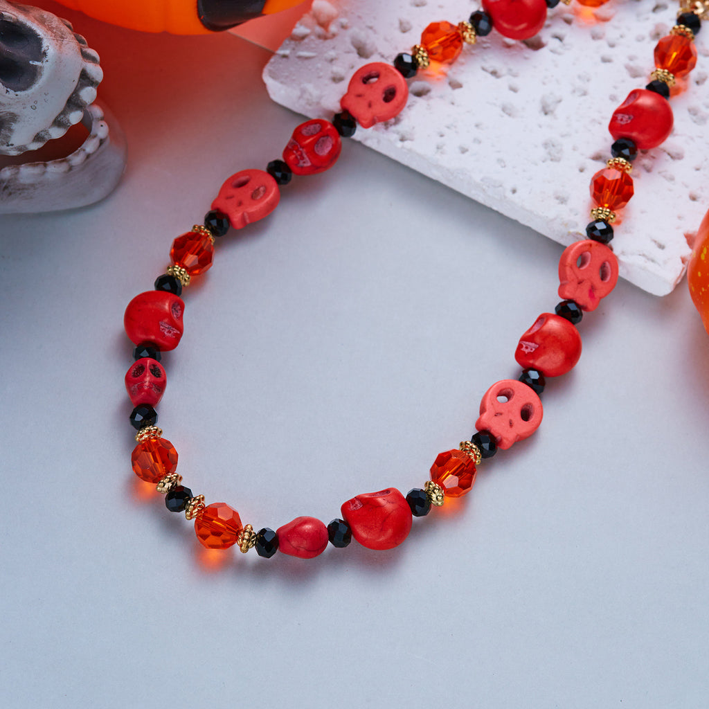 Trick or Treat Halloween Charm Necklace