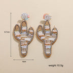 Boho Colorful Bead Summer Earring Marine Earrings