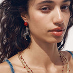 Black White Zebra Stripes Drop Earrings