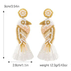 Boho Colorful Bead Summer Earring Marine Earrings