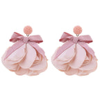 Chunky Flower Bloom Petal Earrings