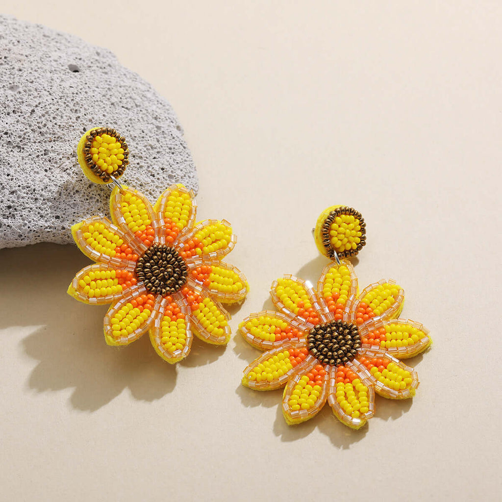 Boho Colorful Bead Summer Earring Marine Earrings