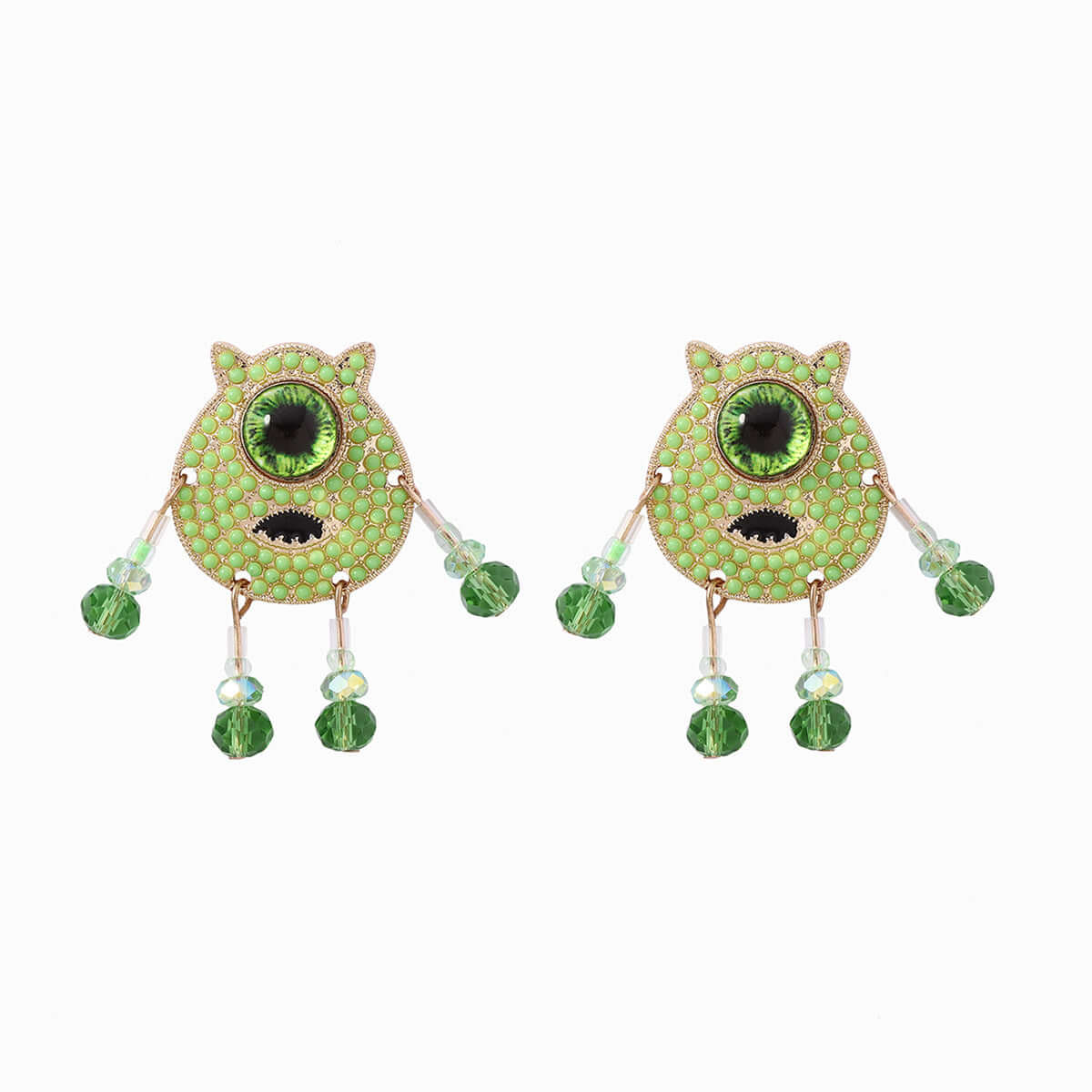 Creative Cartoon Eye Anime Earrings
