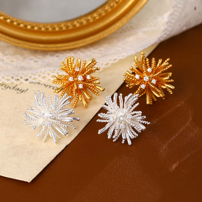 Starburst Fireworks Stud Earrings