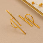 Versatile Irregular Geometry Titanium Ring