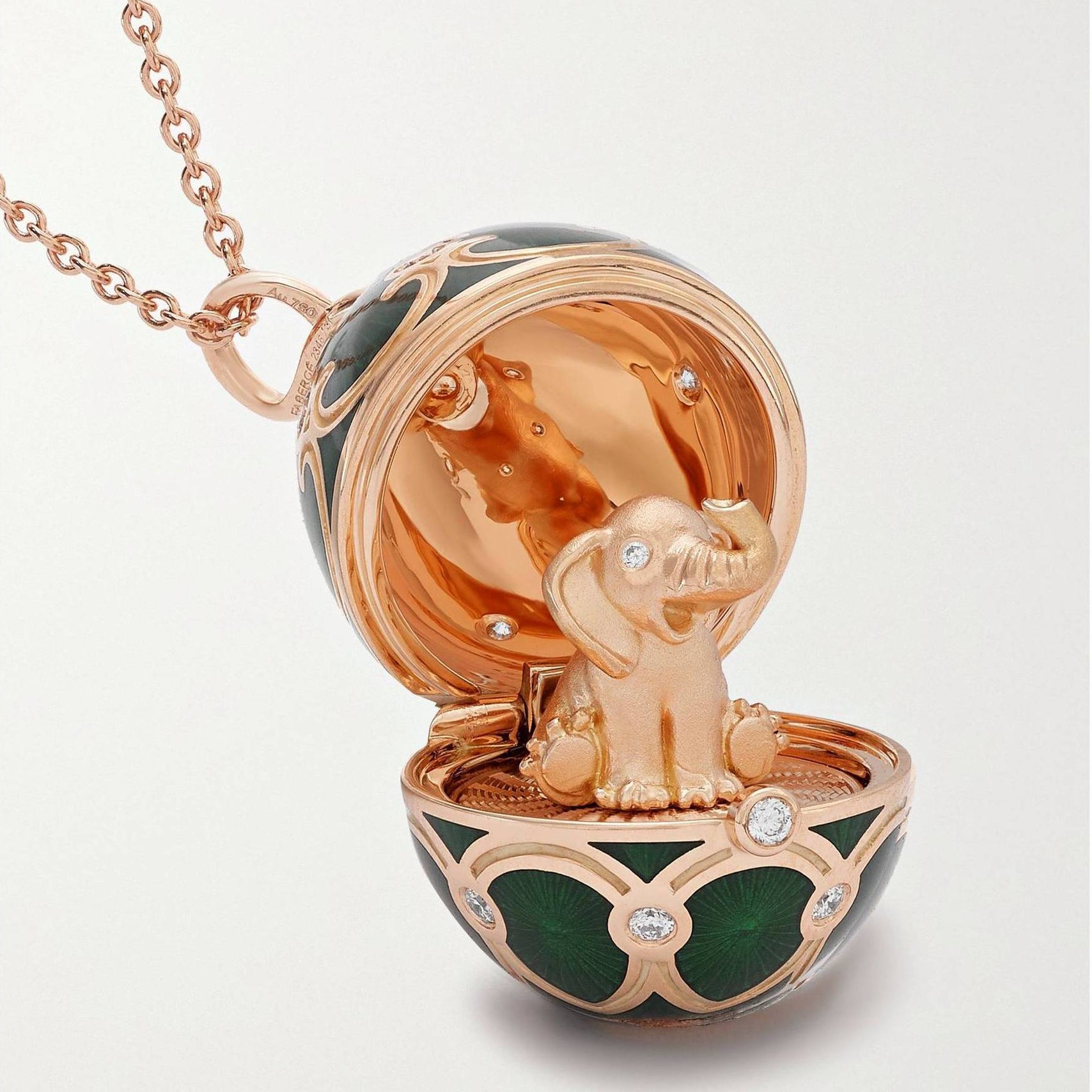 Hidden Treasure Surprise Egg Necklace