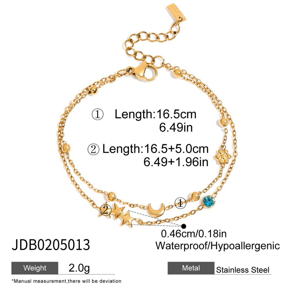 Golden Hour Turquoise Layering Bracelet
