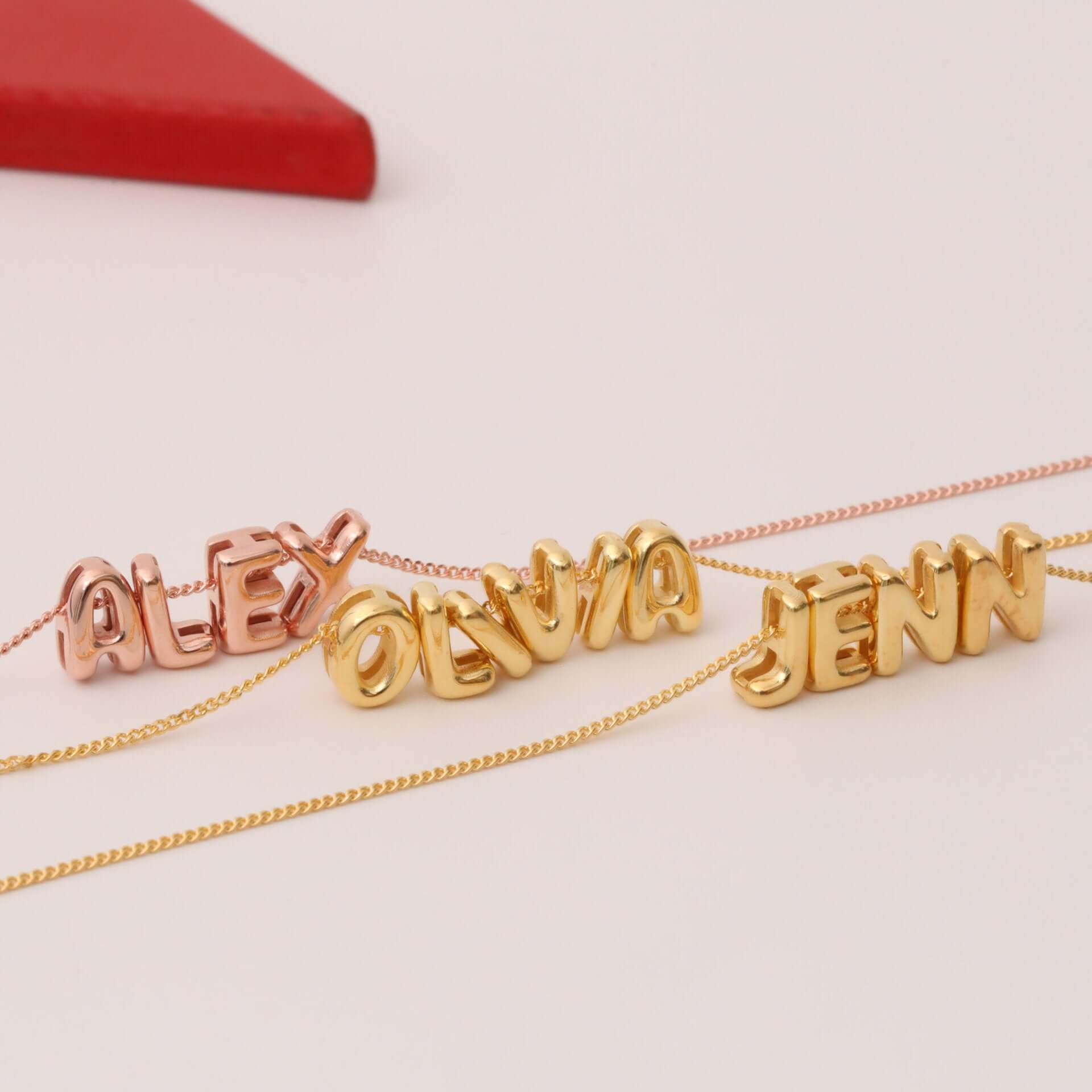 DIY Custom Name Initial Necklace