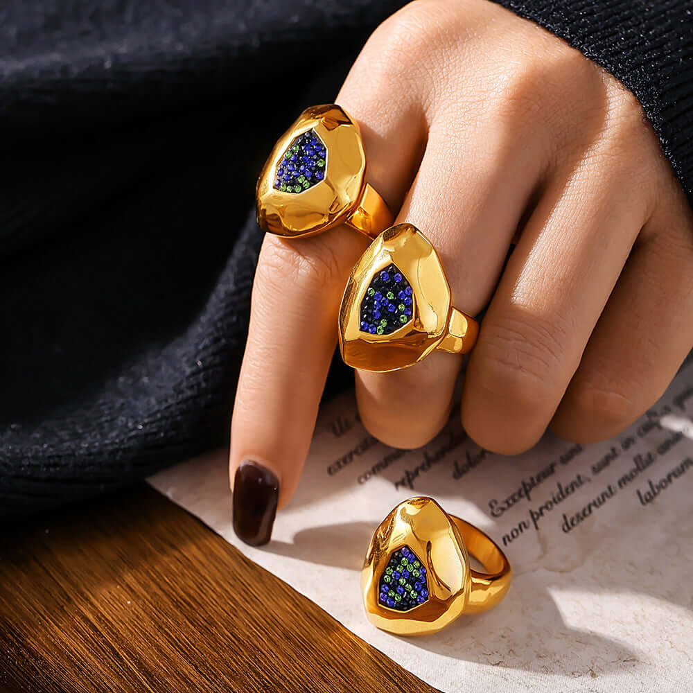 Chunky Irregular Index Ring