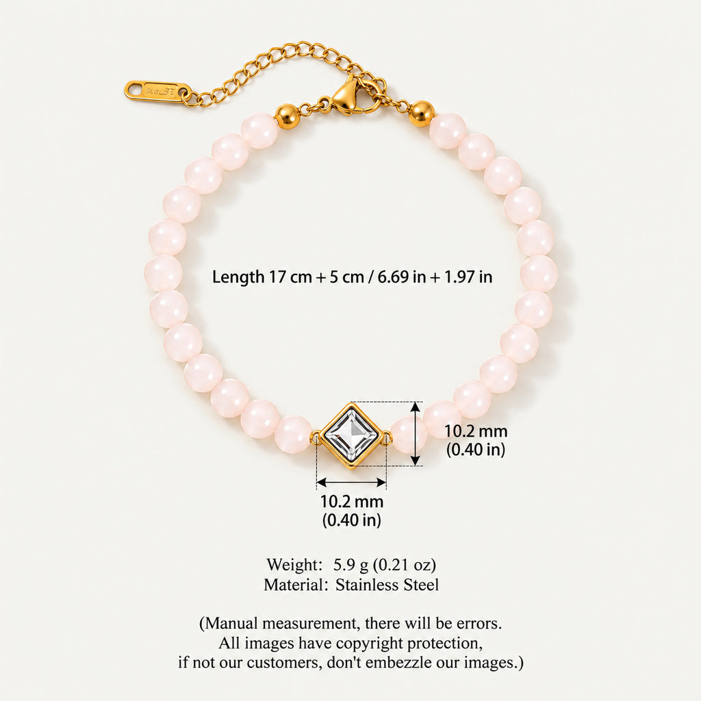 Dainty Heart Chain Layering Bracelet