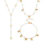 Cute Teddy Bear Pig Nose Y Necklace