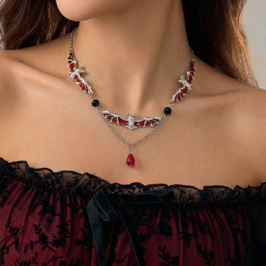 Trick or Treat Halloween Charm Necklace