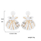 Boho Colorful Bead Summer Earring Marine Earrings