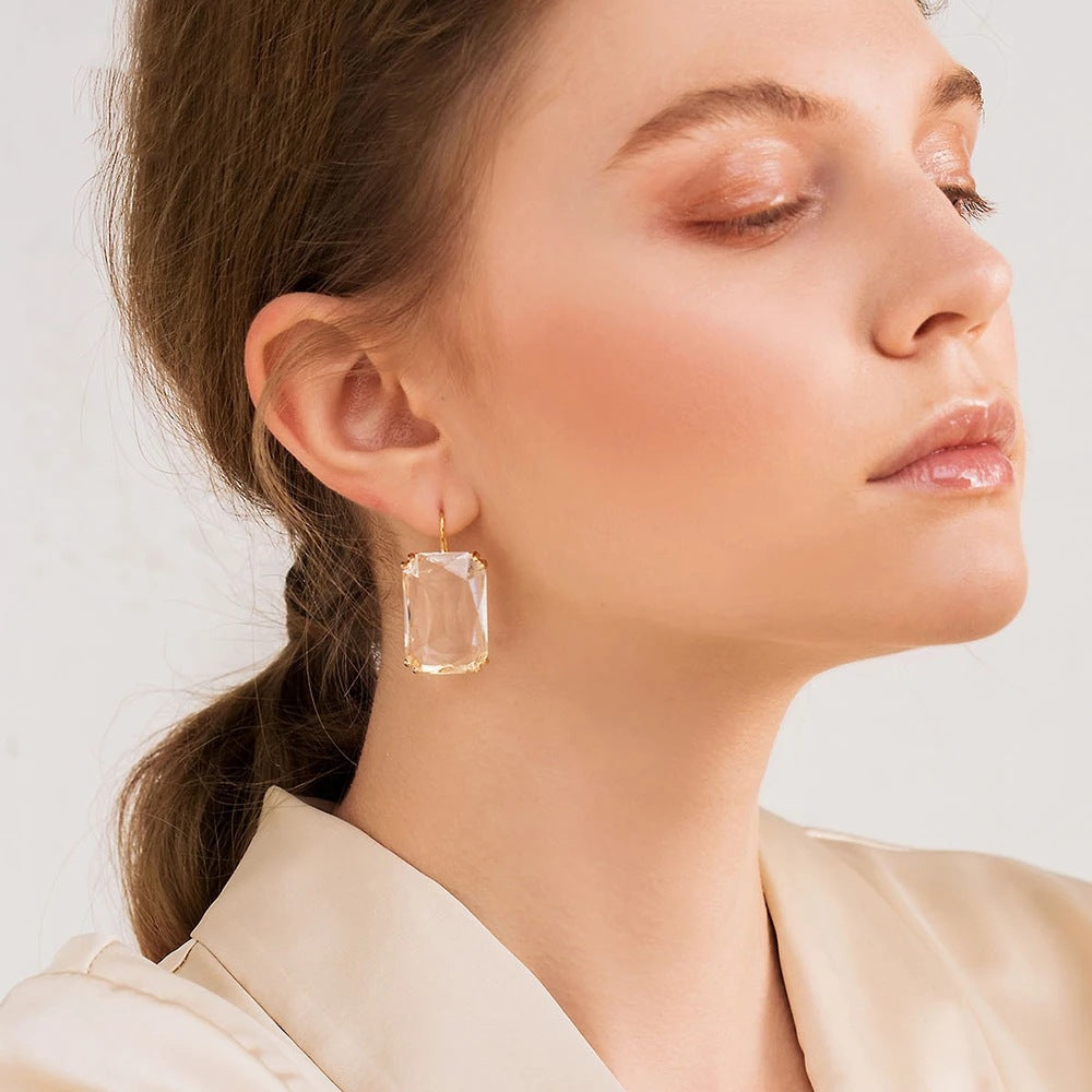 Fairy Color Ice Cube Earrings