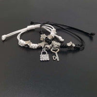 Magnetic Key Lock Cord Bracelet 