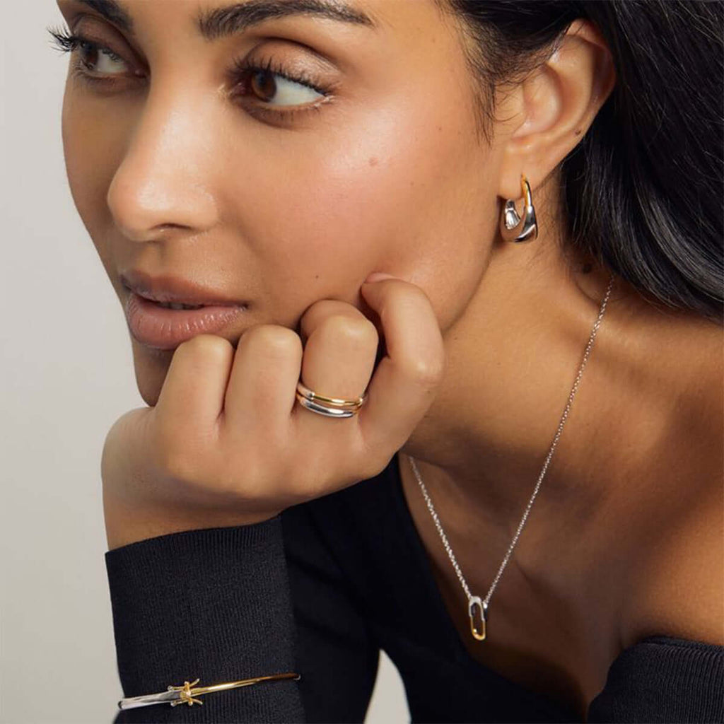 Minimal Triple Claw Ring