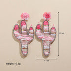 Boho Colorful Bead Summer Earring Marine Earrings