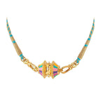 Rainbow Talisman Woven Beaded Bracelet & Necklace