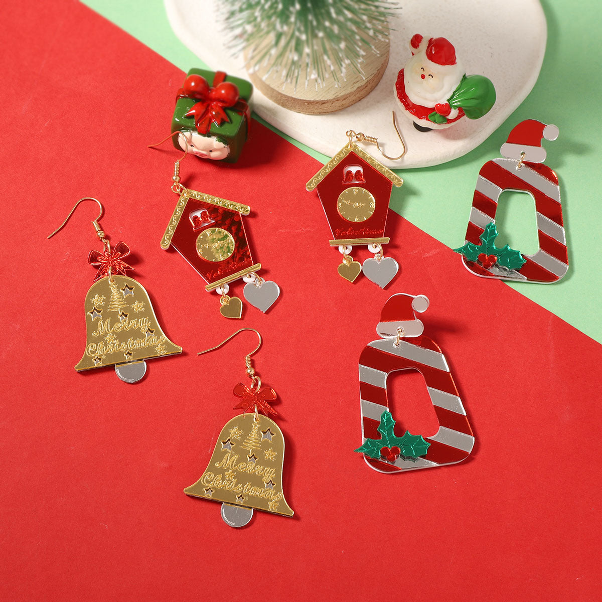 Jingle Bell Lightweight Holiday Earring