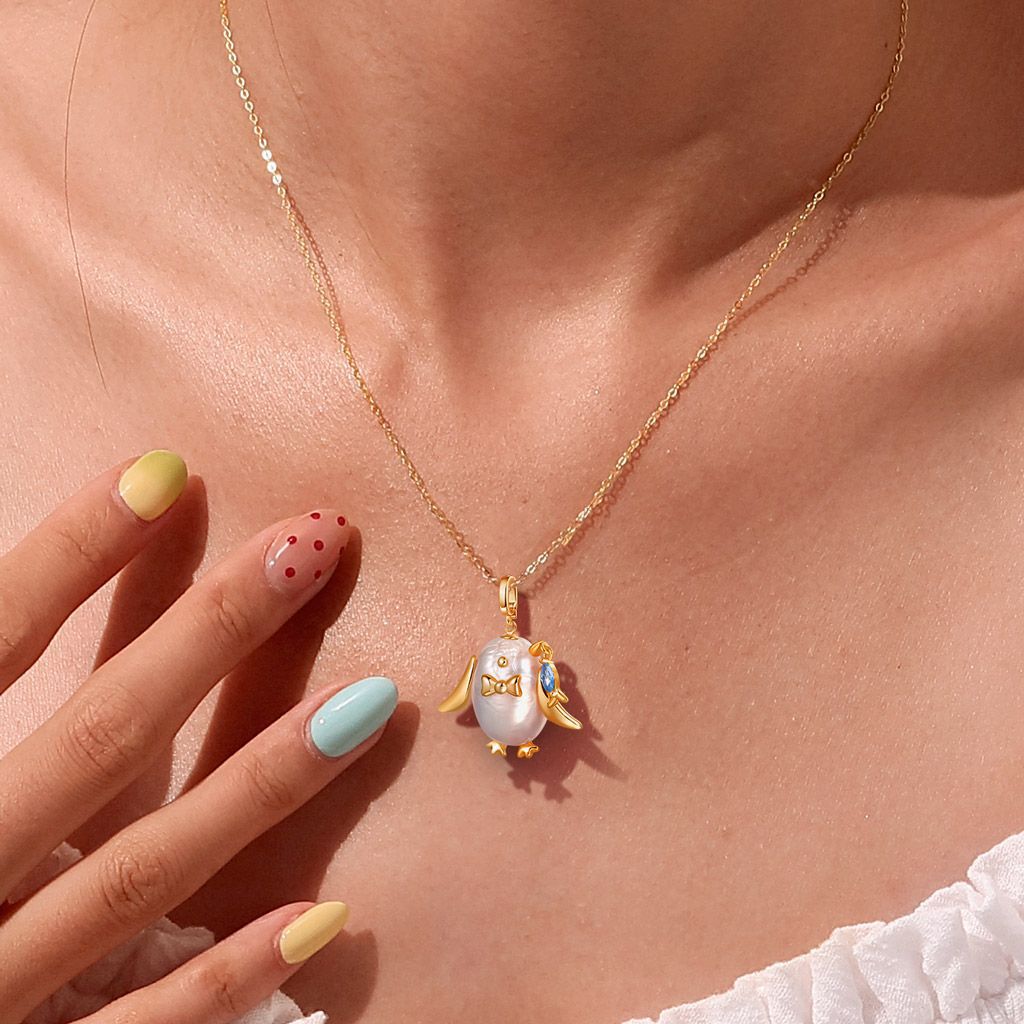 Ocean Marine Animal Pearl Necklace
