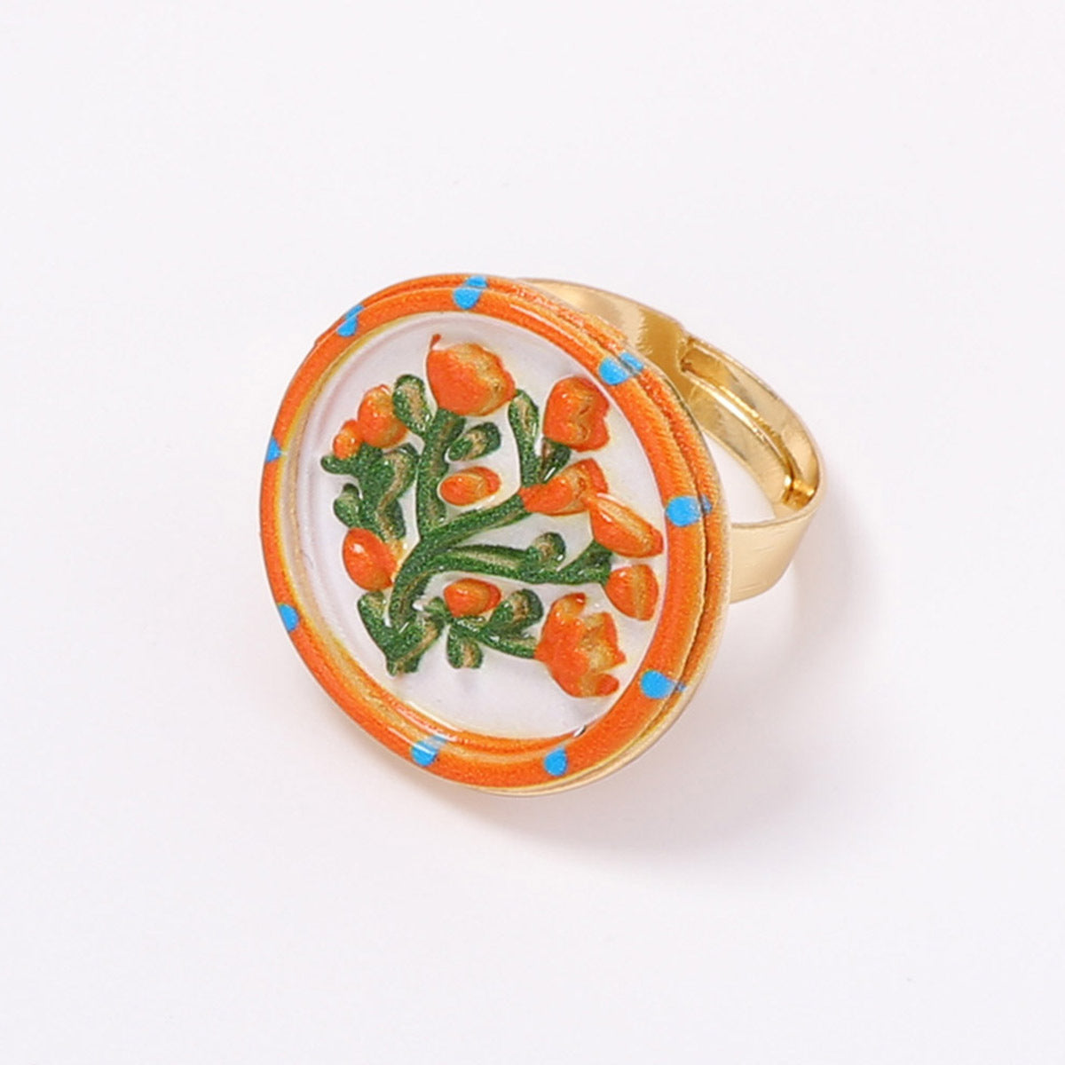 Spring Garden Flower Bloom Ring