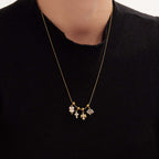 CreatIve Tree of Life Bear Paw Charm Necklace