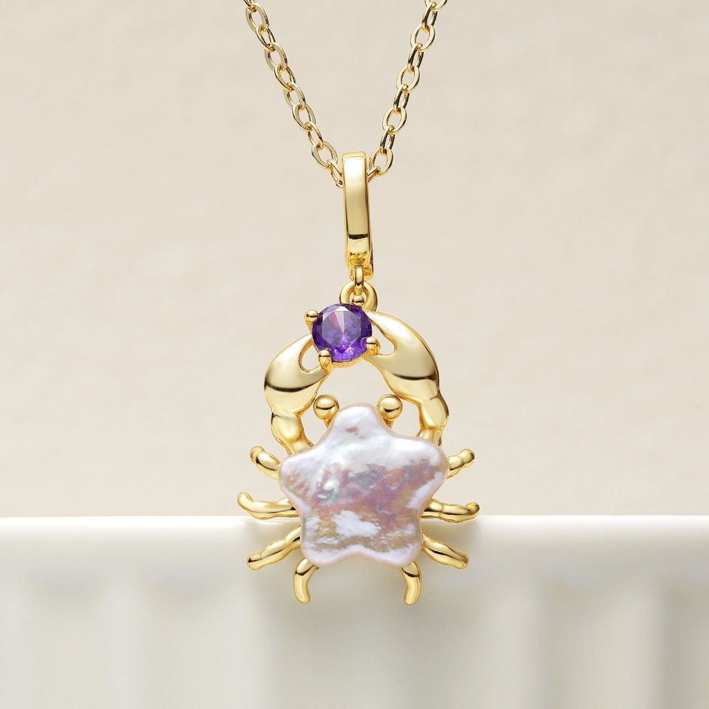 Ocean Marine Animal Pearl Necklace