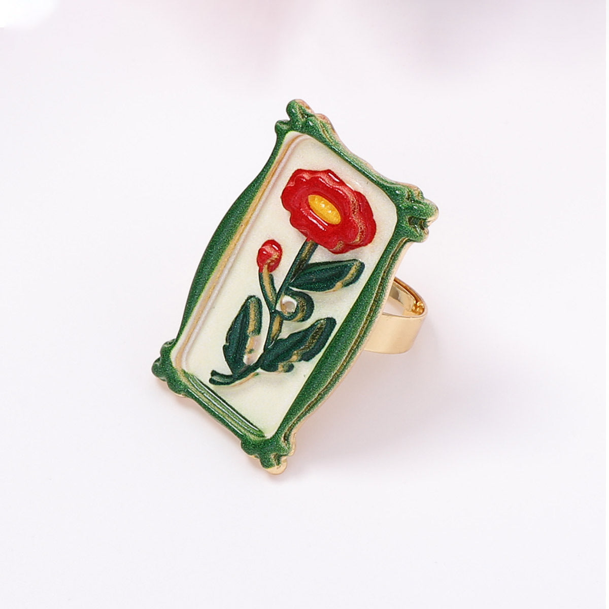 Spring Garden Flower Bloom Ring