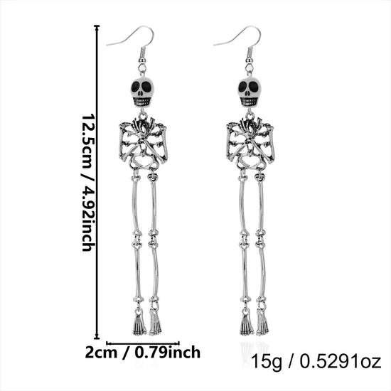Golden Bones Skeleton Hand Chain Bracelet