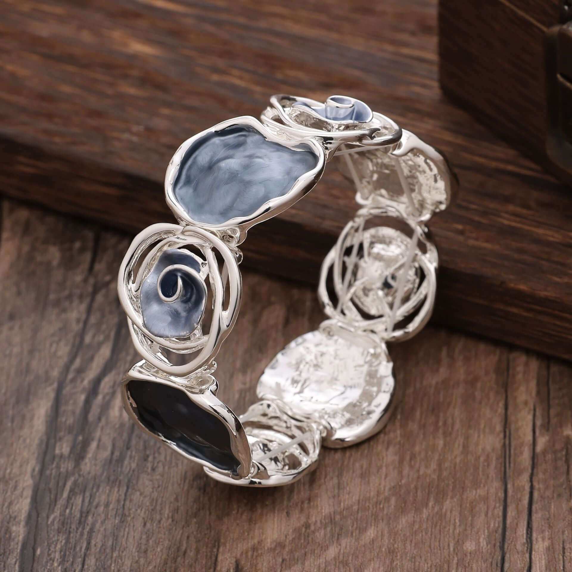 Y2K Two Tone Cat Split Index Ring