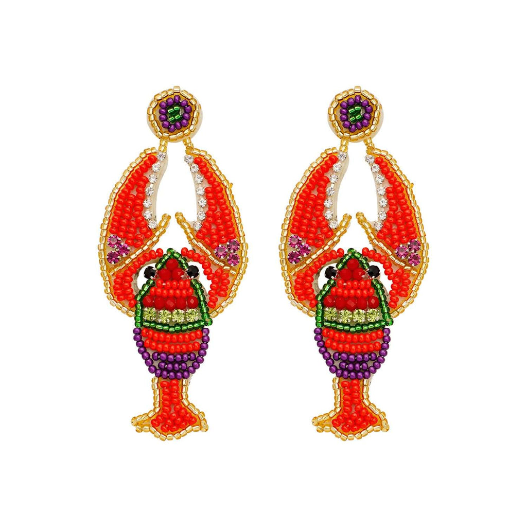 Jellyfish Tassel Bead Earrings | E9249