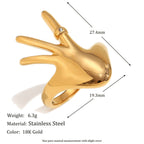 Creative Hand Ring | R5045