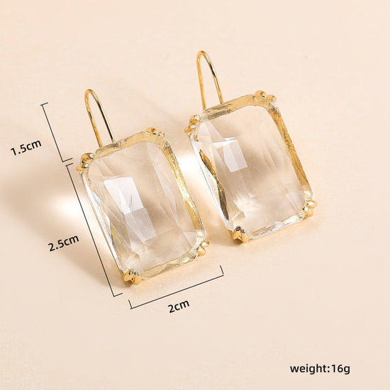 Fairy Color Ice Cube Earrings