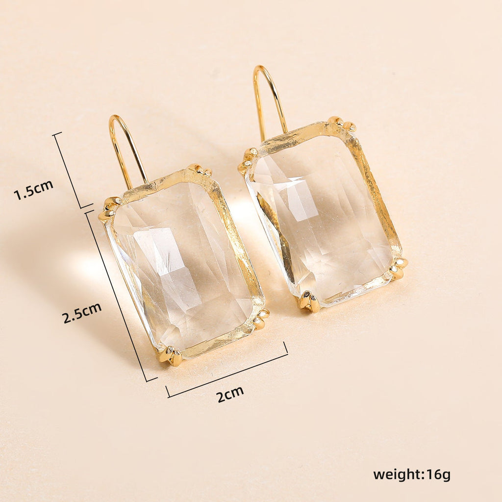 Fairy Color Ice Cube Earrings