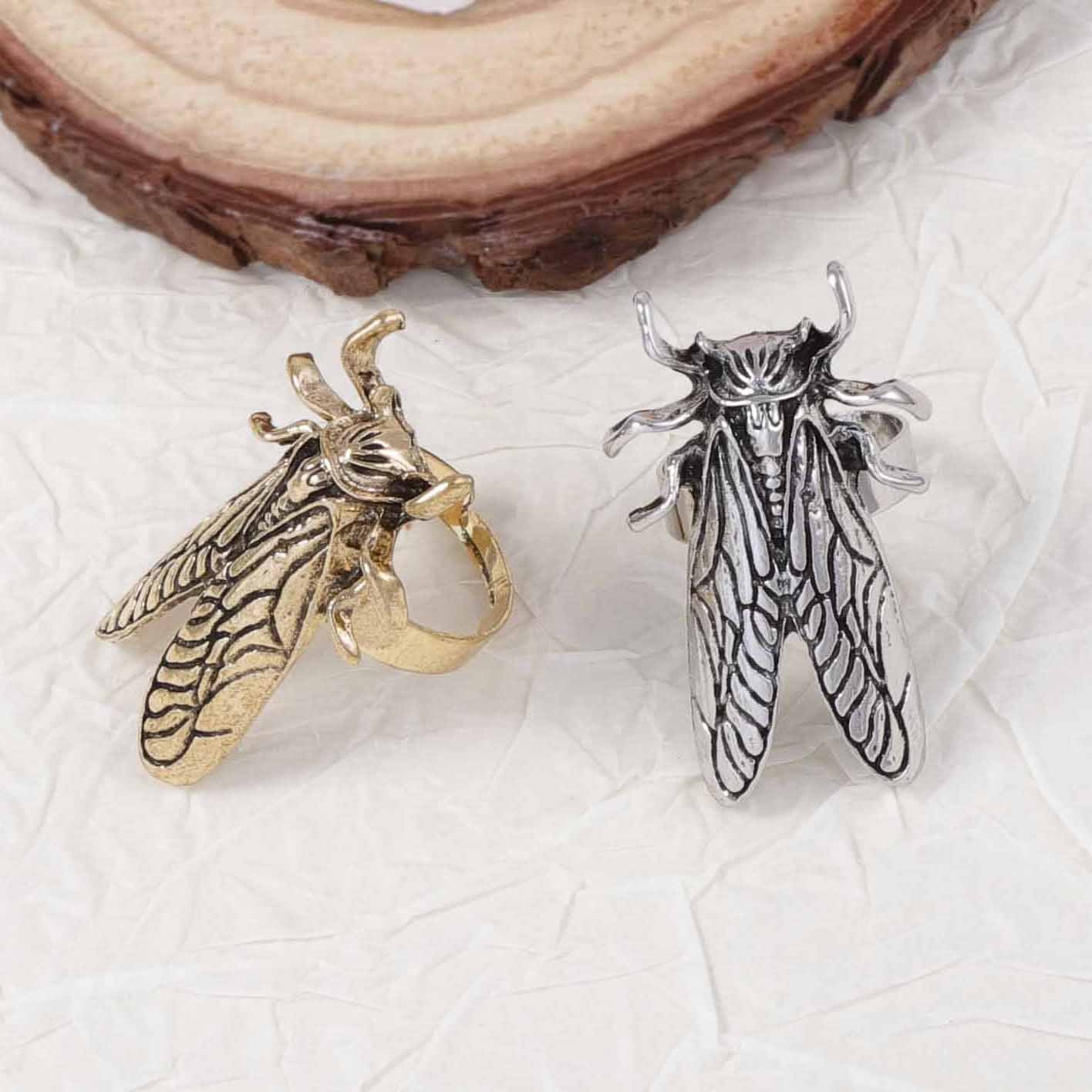 Quirky Ladybug Insect Ring