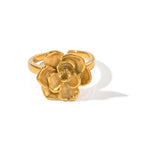 Camellia Flower Pinky Ring