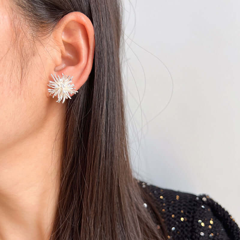 Starburst Fireworks Stud Earrings