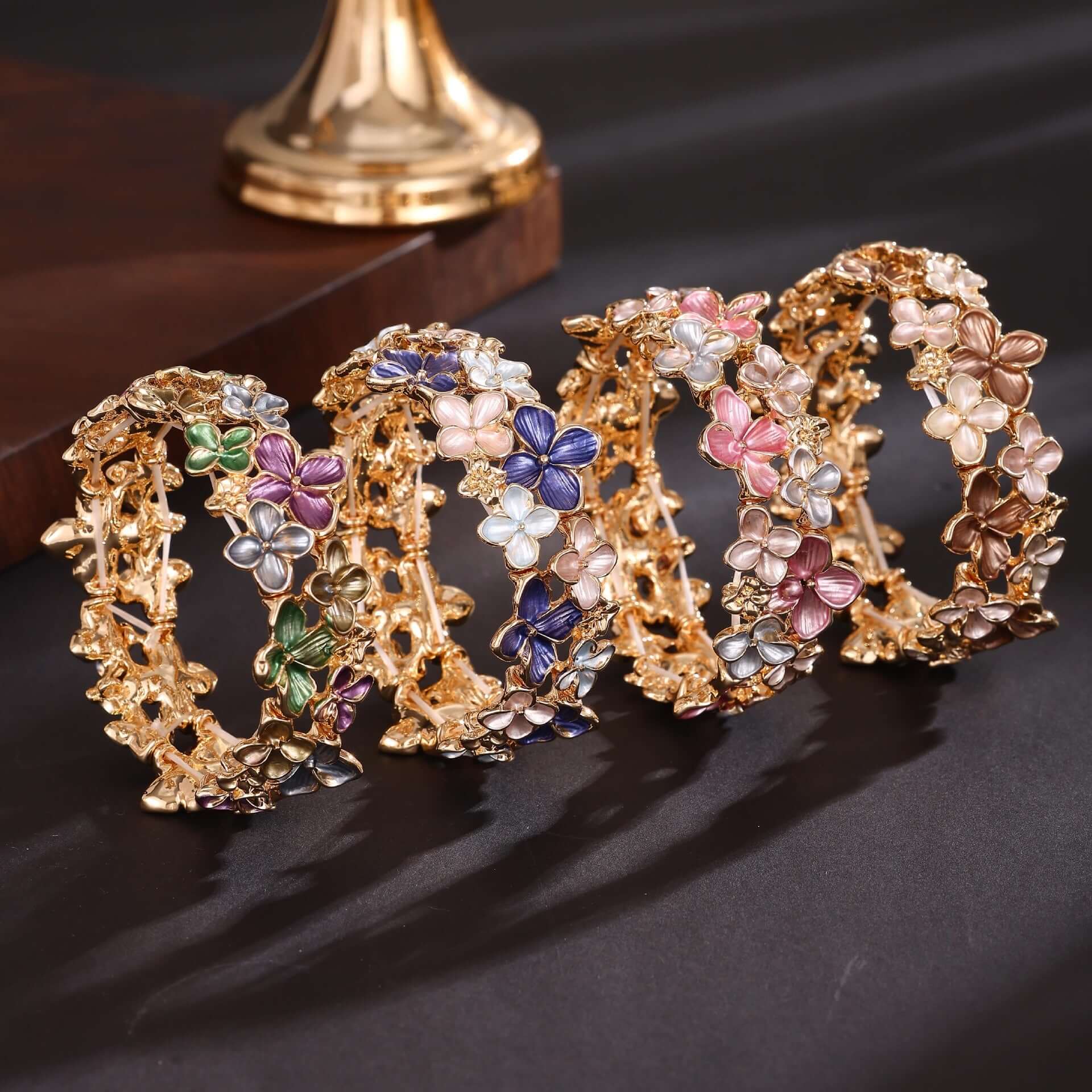 Y2K Two Tone Cat Split Index Ring