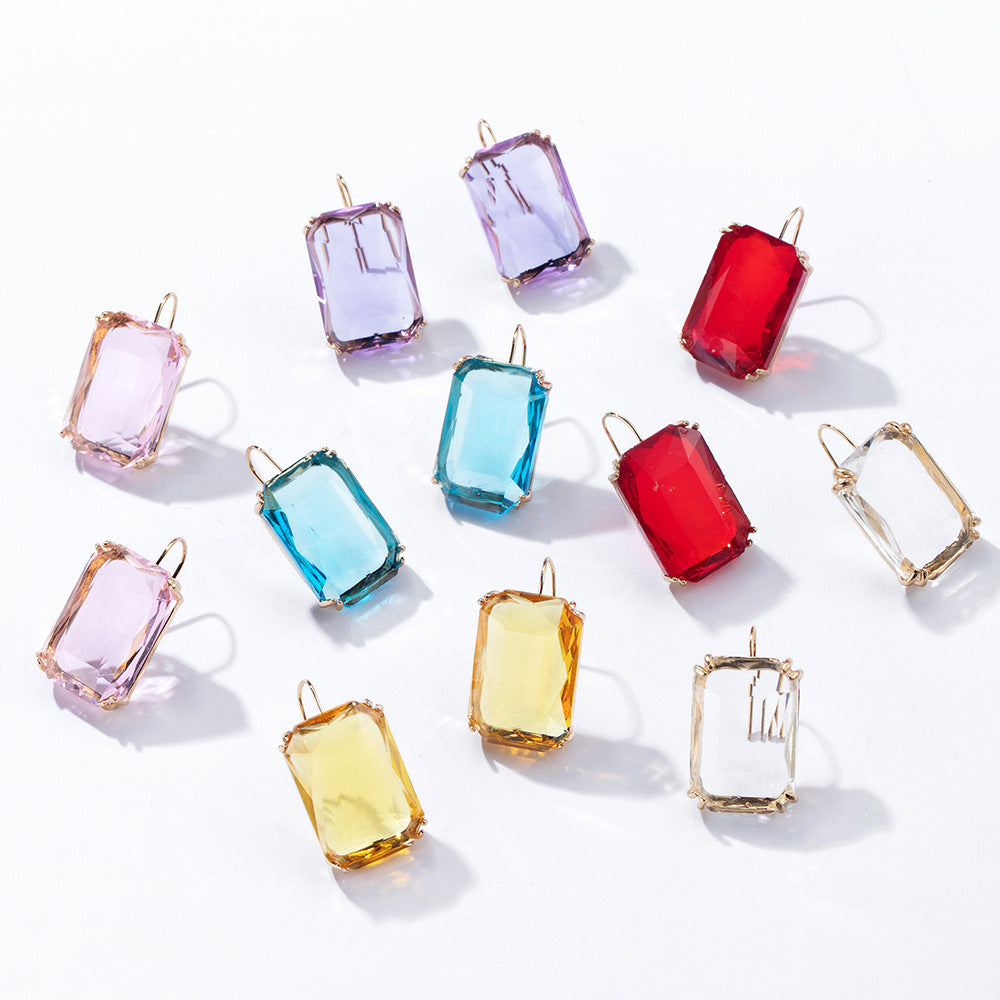 Fairy Color Ice Cube Earrings