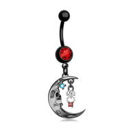 belly rings, belly piercing, belly button piercing, belly button rings, halloween jewelry, halloween gift, halloween belly ring
