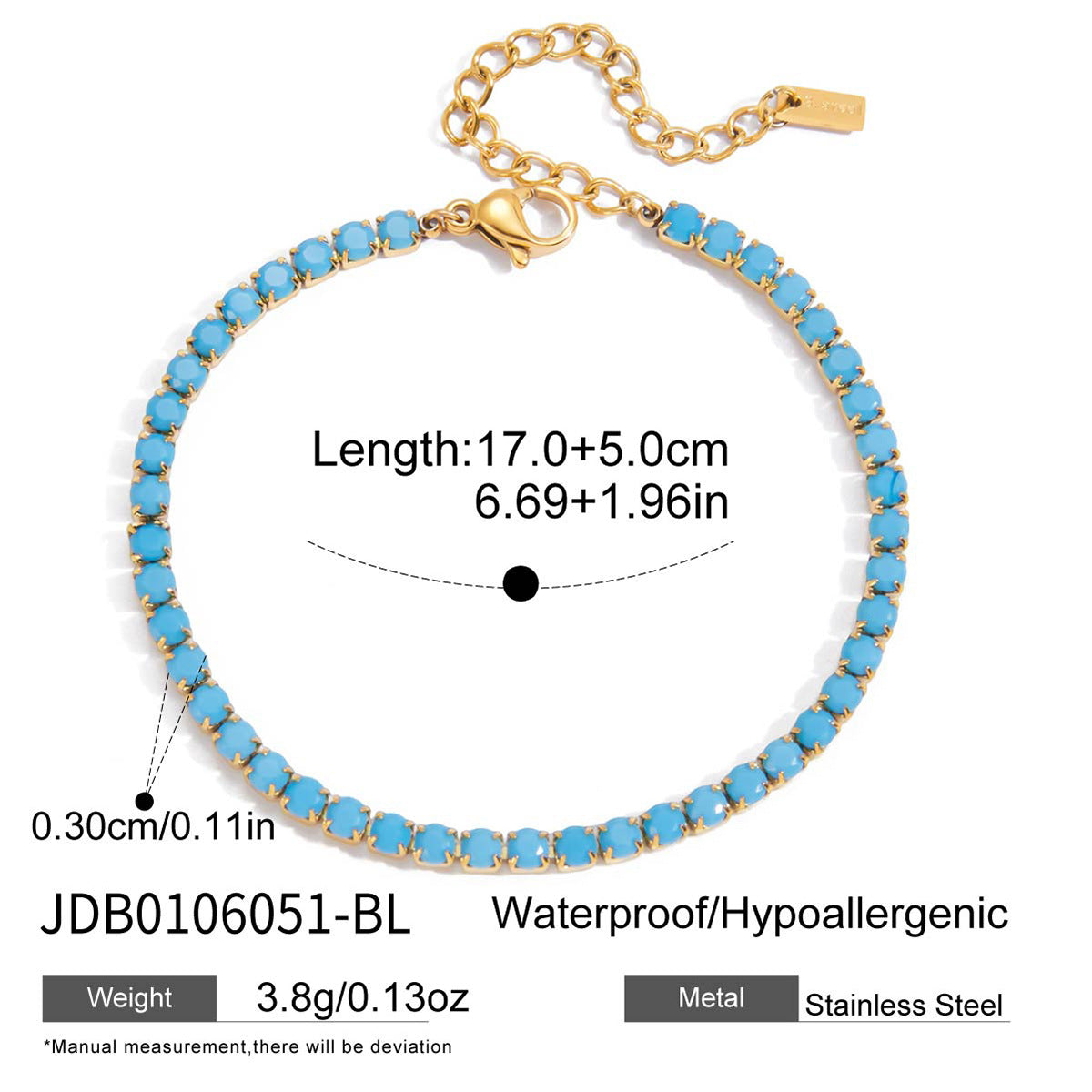 Golden Hour Turquoise Layering Bracelet