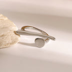 Versatile Irregular Geometry Titanium Ring