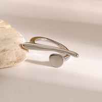 Versatile Irregular Geometry Titanium Ring