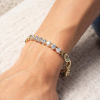 Hip Hop Rhinestone Chain Necklace