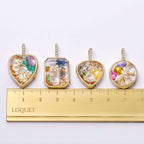 DIY Heart Locket Necklace Charm