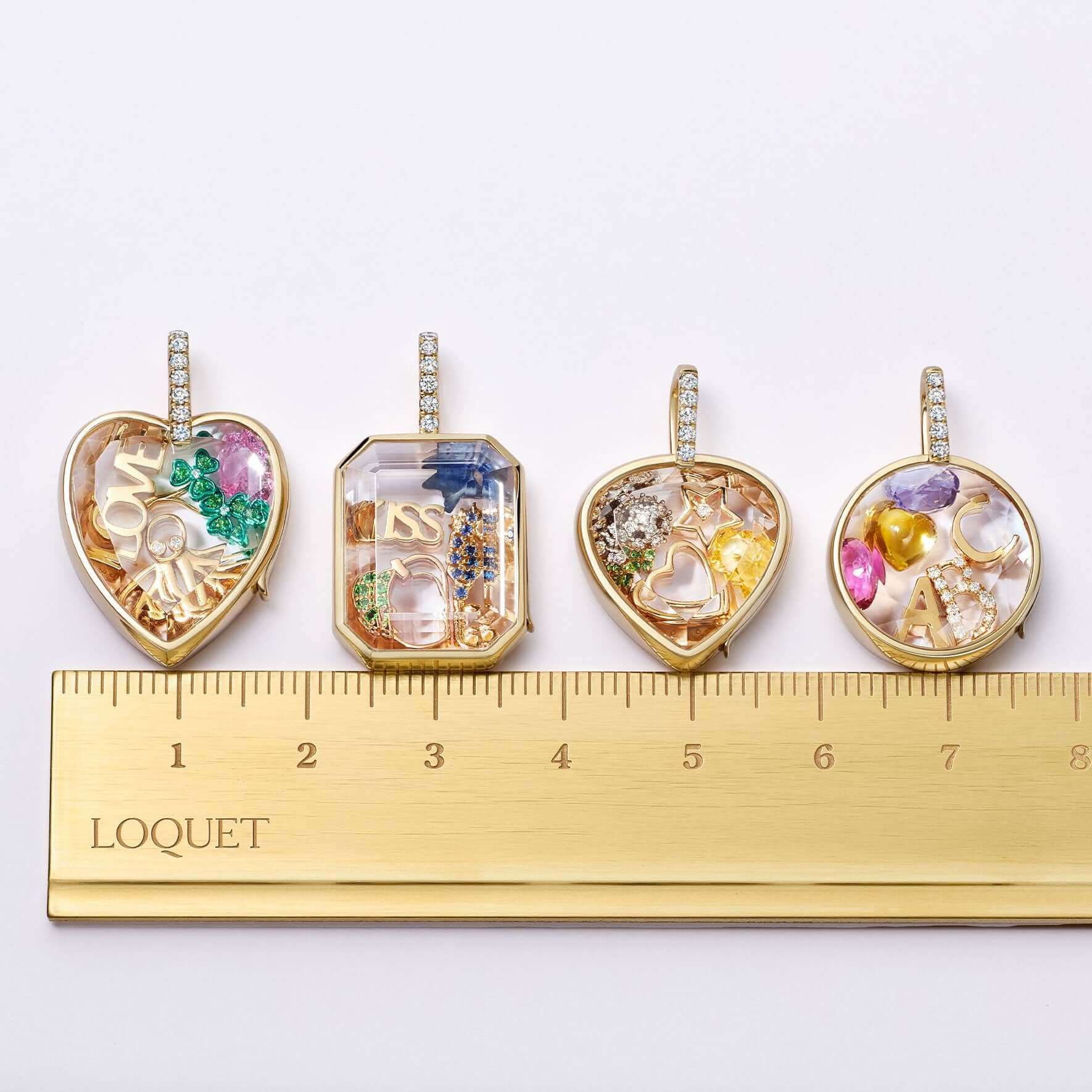 DIY Heart Locket Necklace Charm