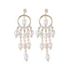 Baroque Freshwater Pearl Chandelier Earrings